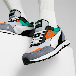 Rider FV "Future Vintage" Unisex Sneakers, PUMA Black-Cayenne Pepper